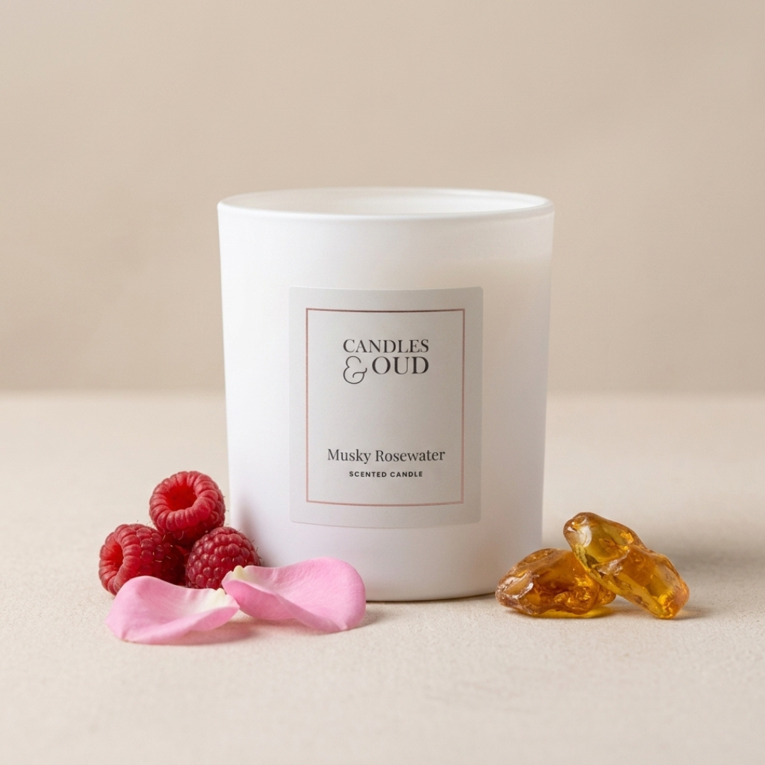 Musky Rosewater Candle