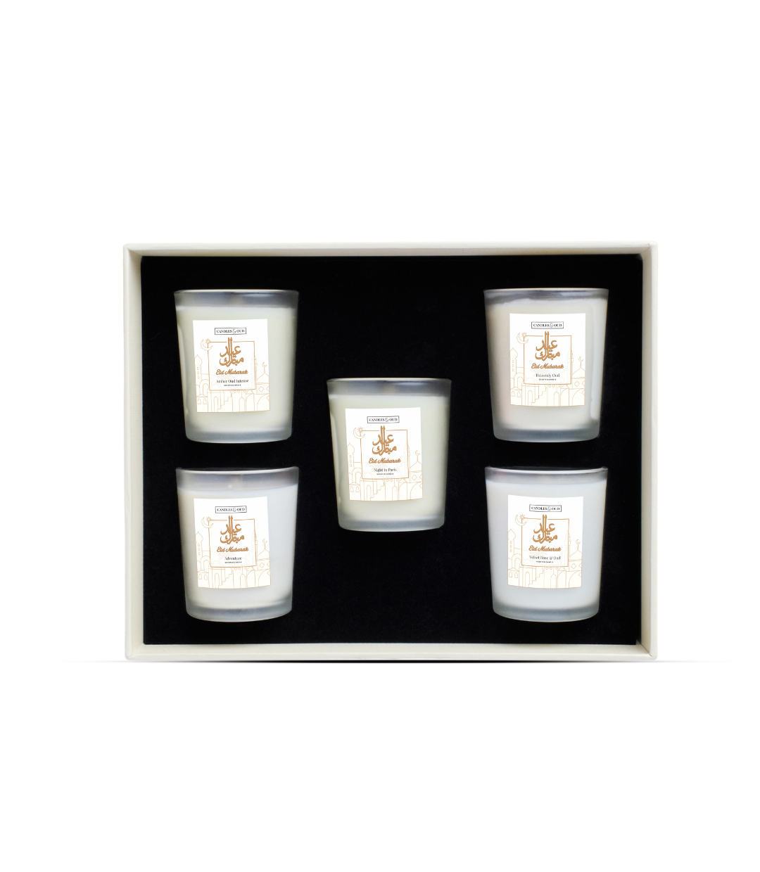 5pc Eid Candle Set