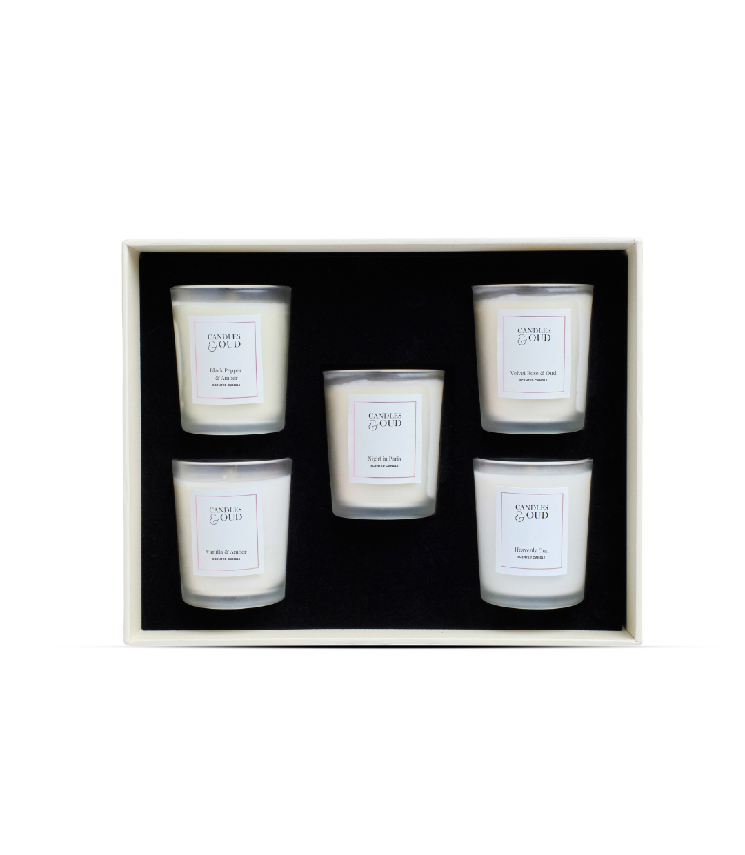 5 Pack Miniature Candle Set
