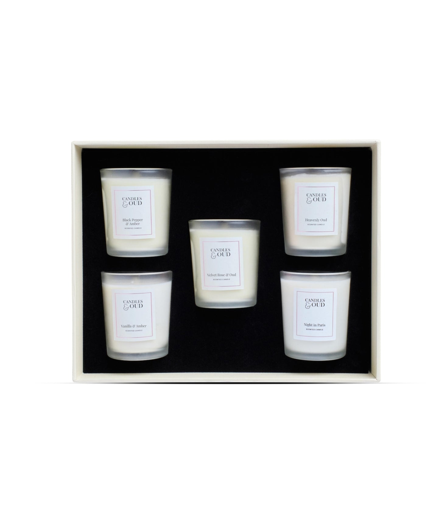 5 Pack Miniature Candle Set