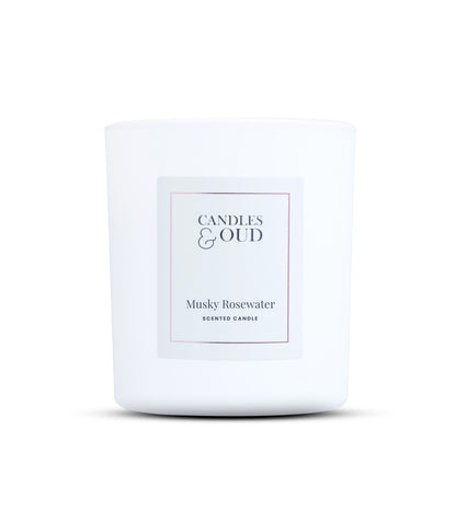 Musky Rosewater Candle