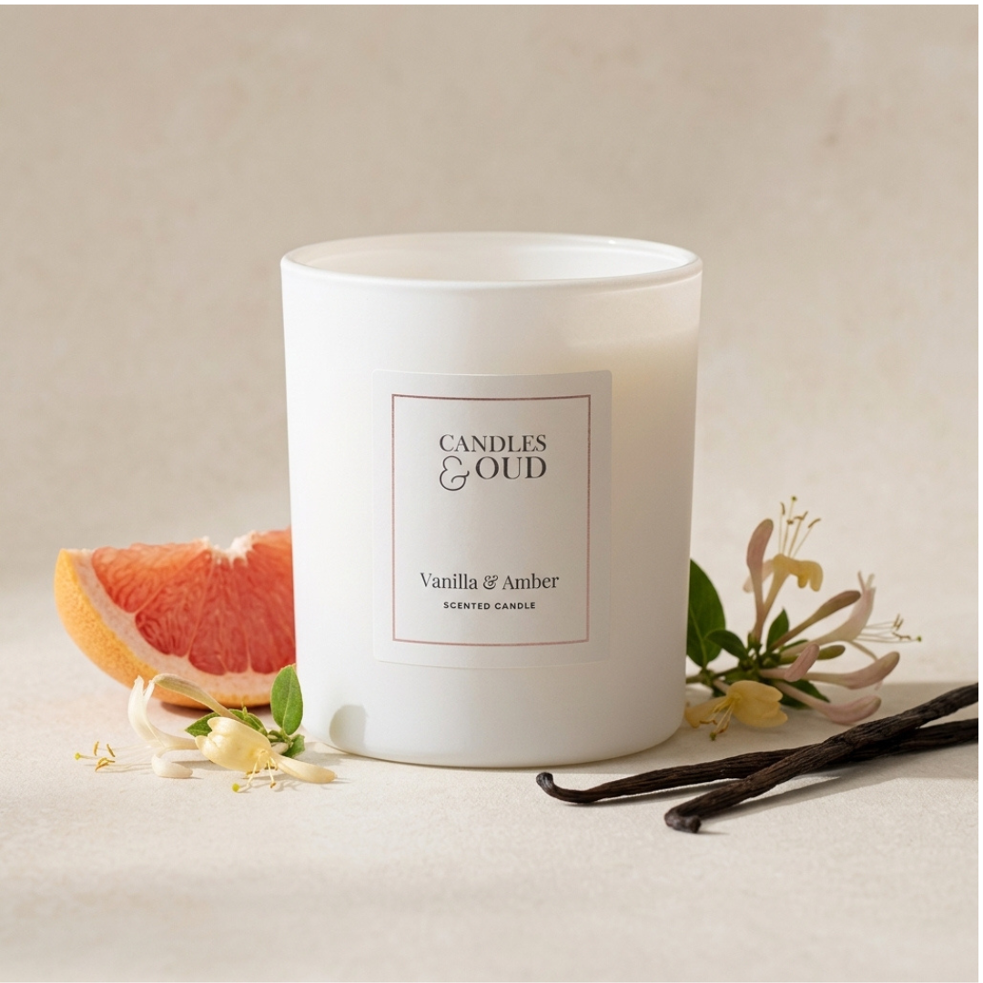 Vanilla & Amber Candle