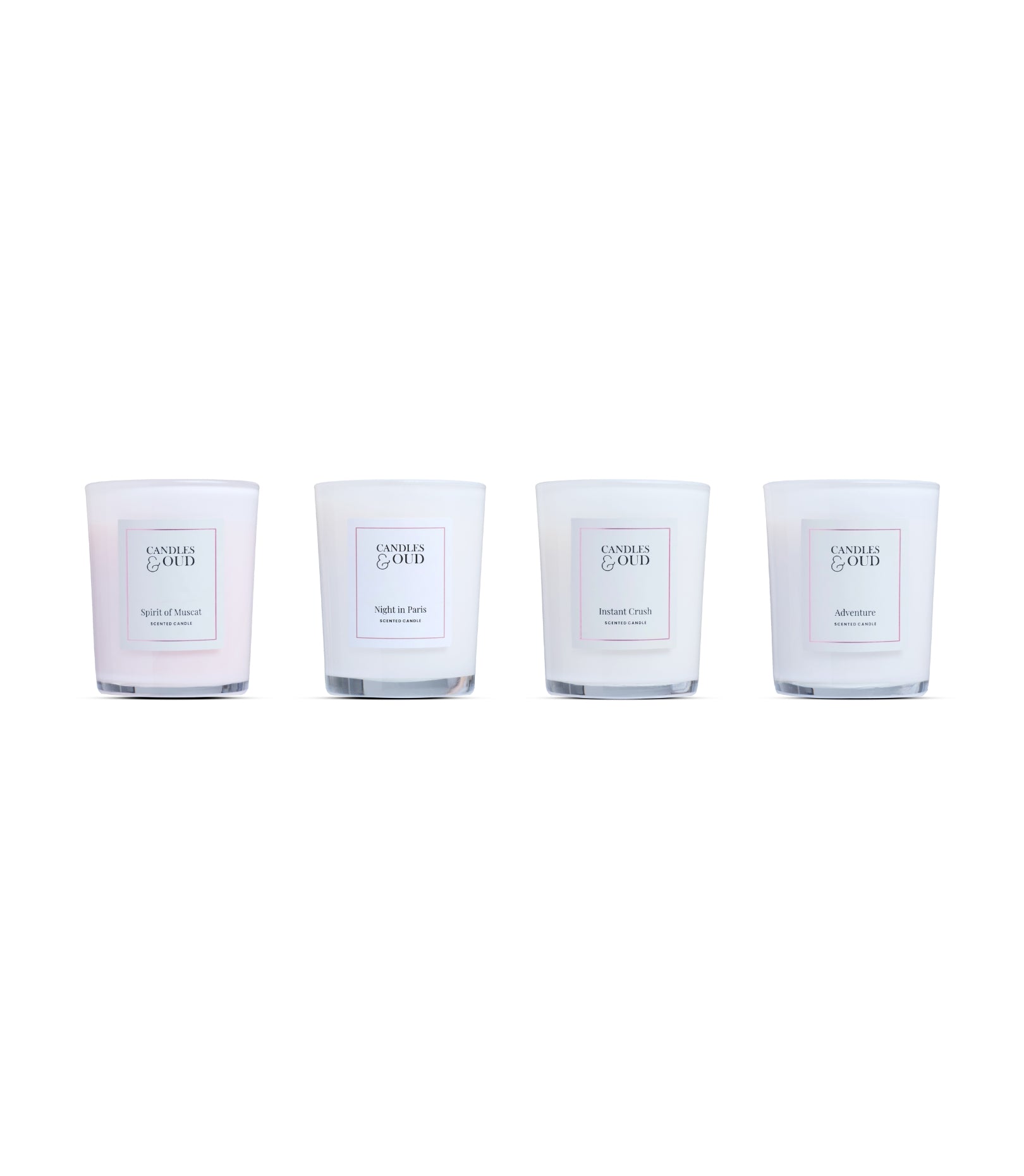 Aromas Collection - 4 Mini Candles