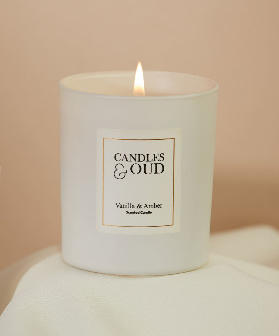 Vanilla &amp; Amber Candle Candles