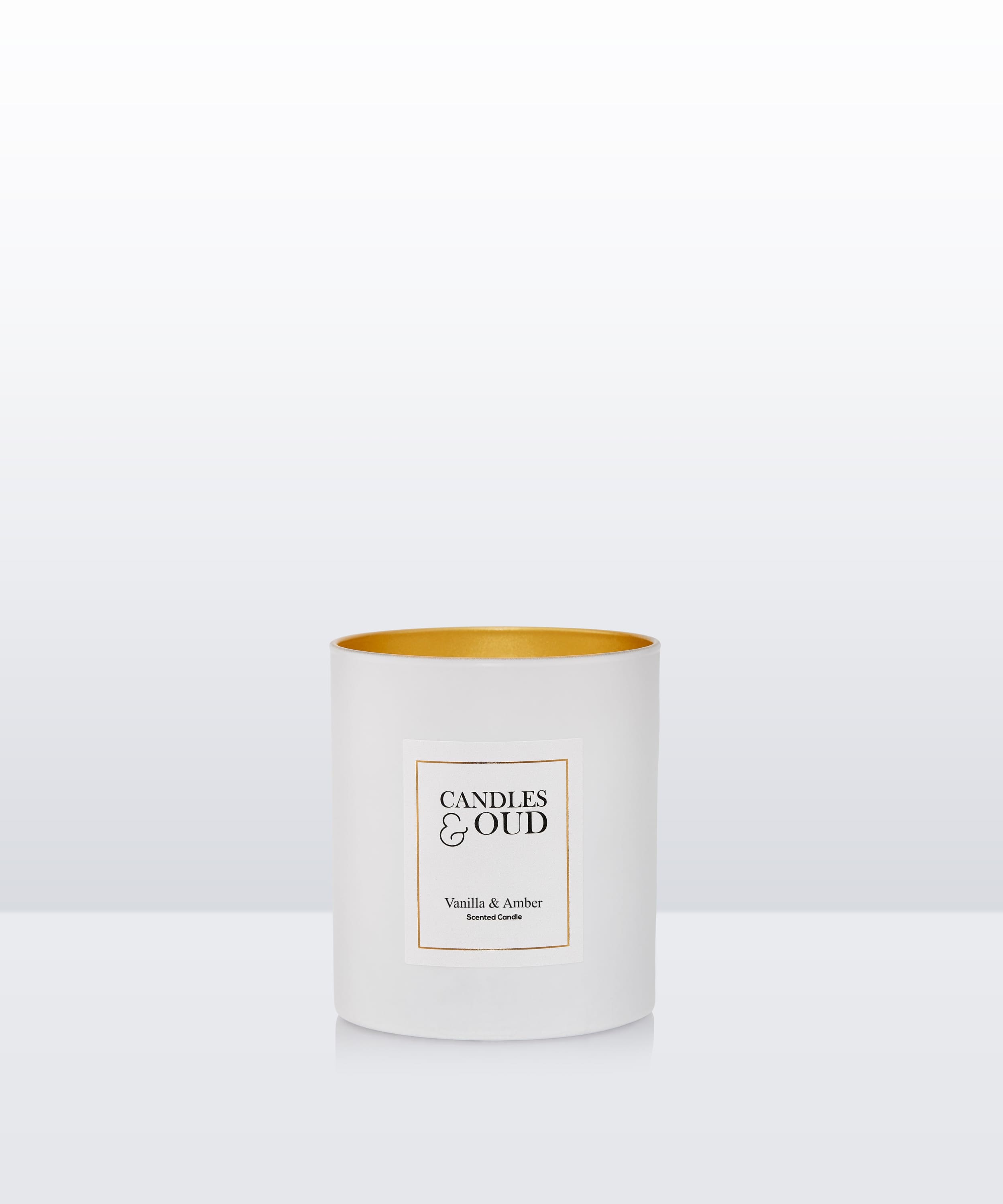 Vanilla &amp; Amber Candle Candles